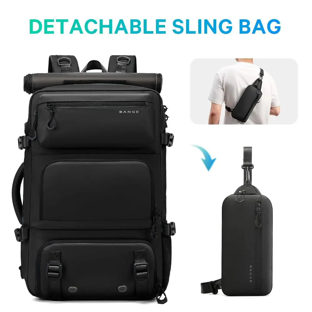 30L Anti-Theft Waterproof Hiking Camping Backpack