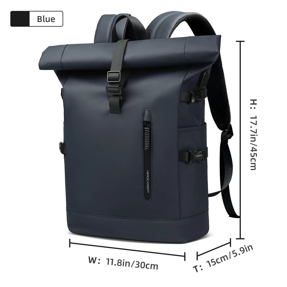 Expandable Roll Top Travel Backpack