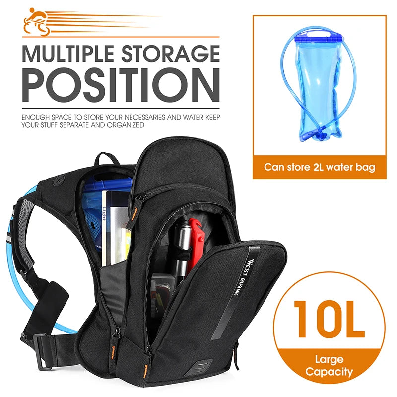 10L Ultralight Cycling Backpack