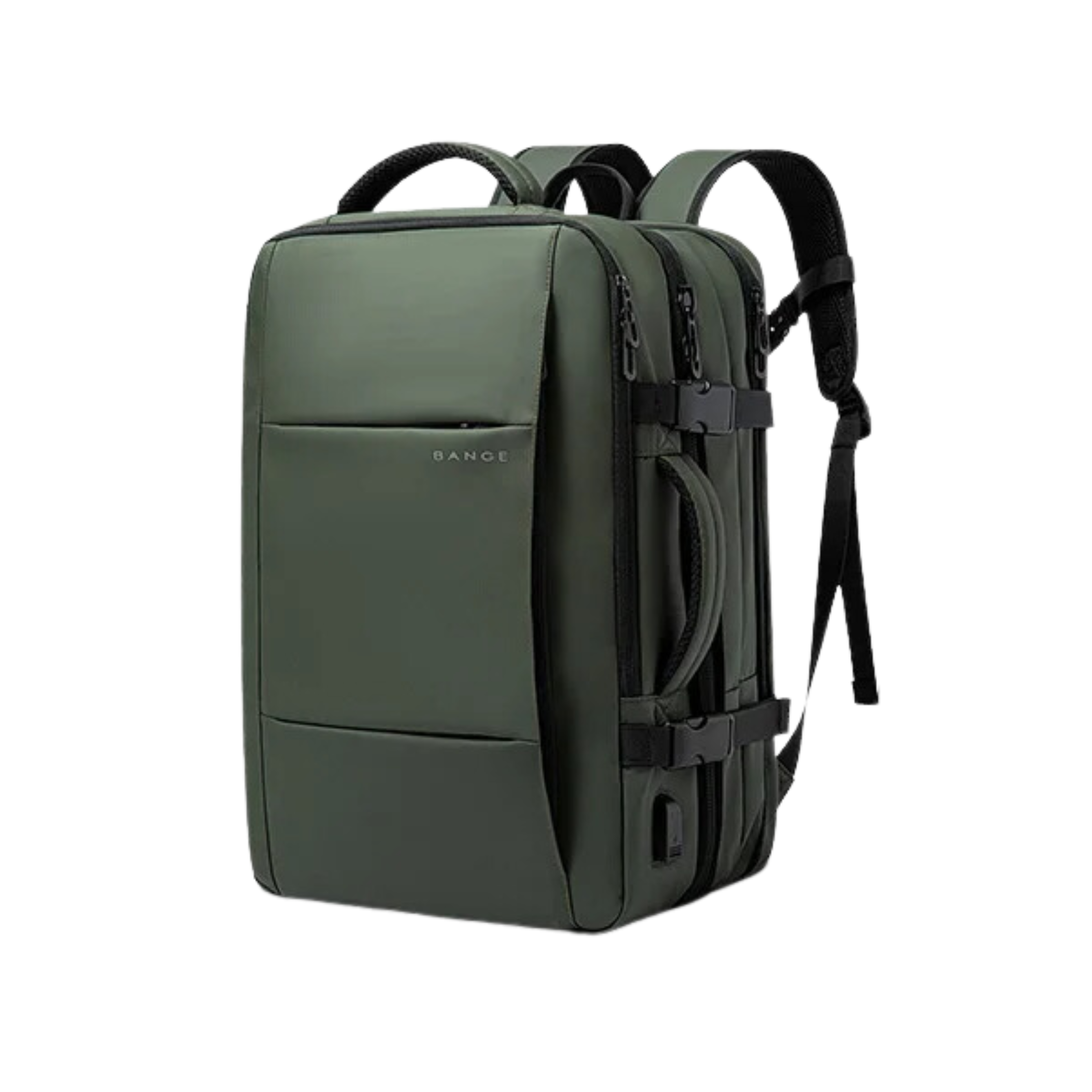 Expandable Travel Backpack with Laptop Pocket